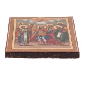 Icon of Saint Guardian Angel Mikhail assembly — image 4