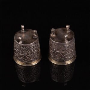 Pair of beakers. Russia, 18th century. — image 5