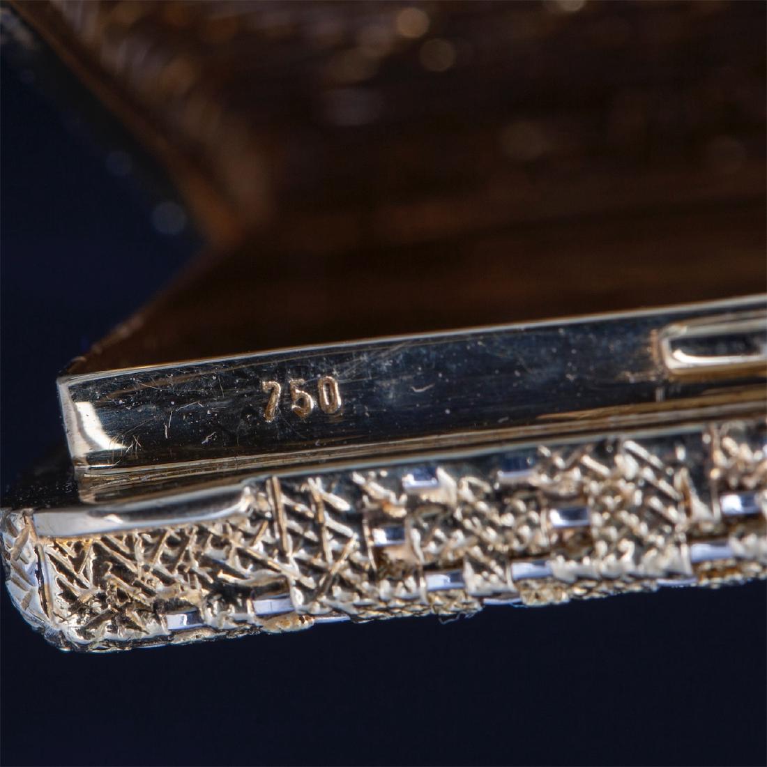 Antique gold, 18K pill box — image 4