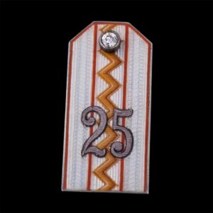 Badge in the shape of officer epaulette — image 1