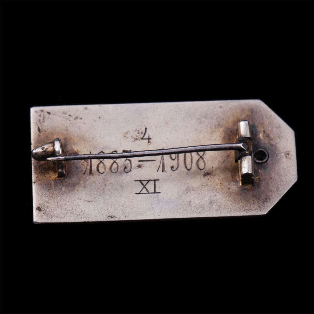 Badge in the shape of officer epaulette — image 4