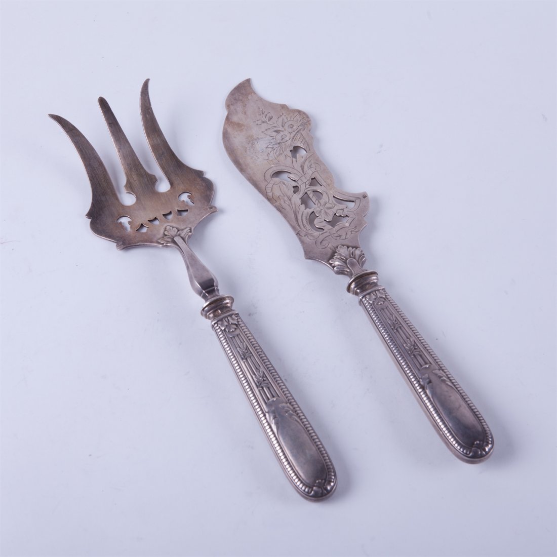 French serving set of 2 pieces. — image 2