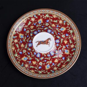 Hermès "Cheval d'Orient" porcelain tete-a-tete coffee — image 6