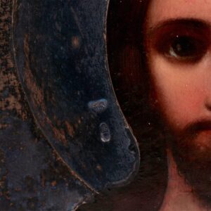 Russian icon of Christ Pantokrator in kiot. — image 6