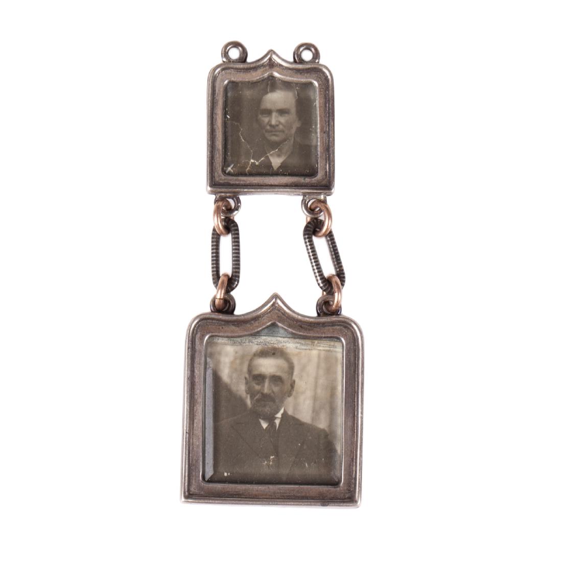 Russian part of a pocket watch chain — image 1