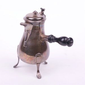 Silver chocolate jar. 950 proof. — image 1