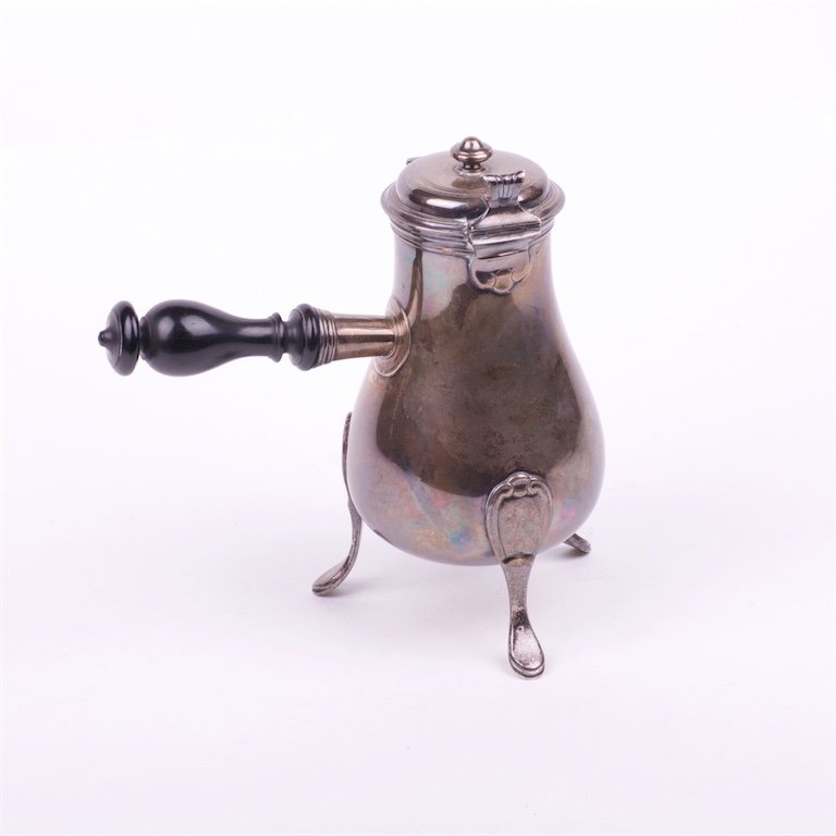 Silver chocolate jar. 950 proof. — image 3