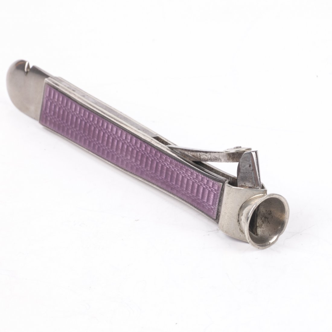 Antique enamel cigar cutter — image 1