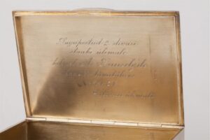 Cigar box with view of Tallinn city building. Tallinn, — image 4