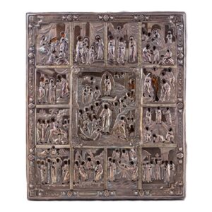 Russian hollyday icon of Christ Resurrection — image 1