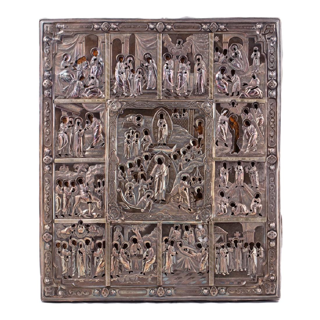 Russian hollyday icon of Christ Resurrection — image 1