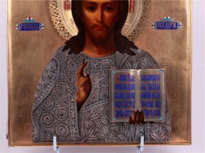 Russian icon of Christ Pantokrator. — image 3