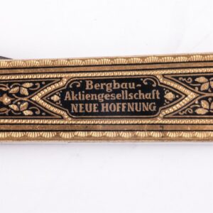 Antique steel cigar cutter with engravings — image 2