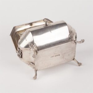 Box-sugarbowl with deer figure. Vilnius, 1873. — image 5