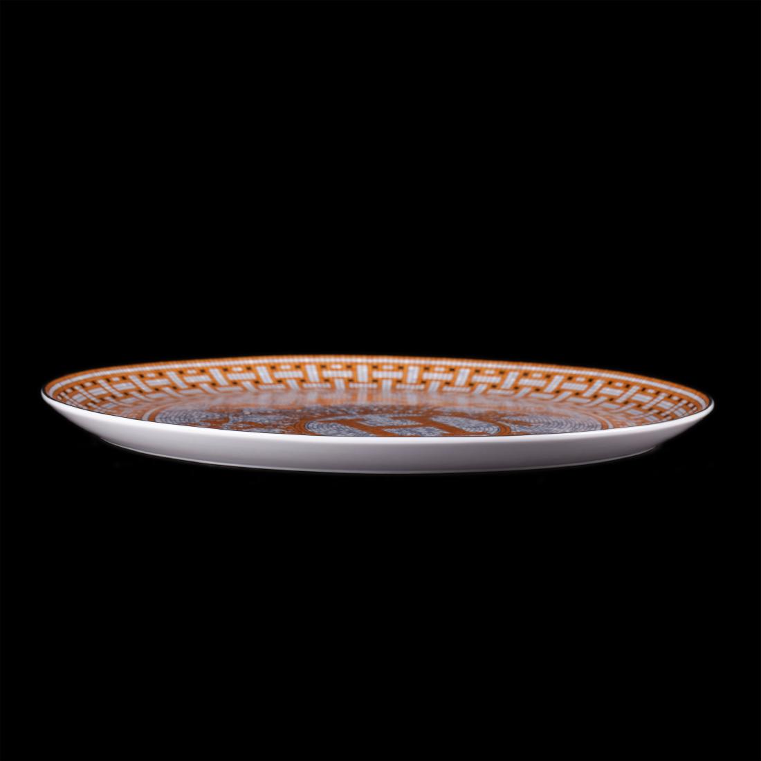 Hermes tart platter "Mosaïque au 24 gold" — image 2