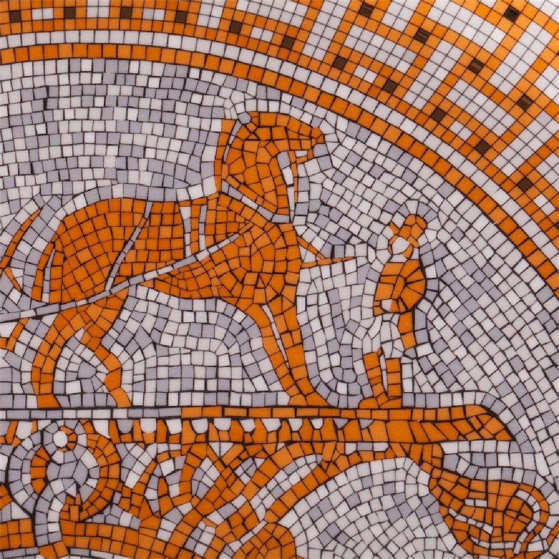 Hermes tart platter "Mosaïque au 24 gold" — image 3