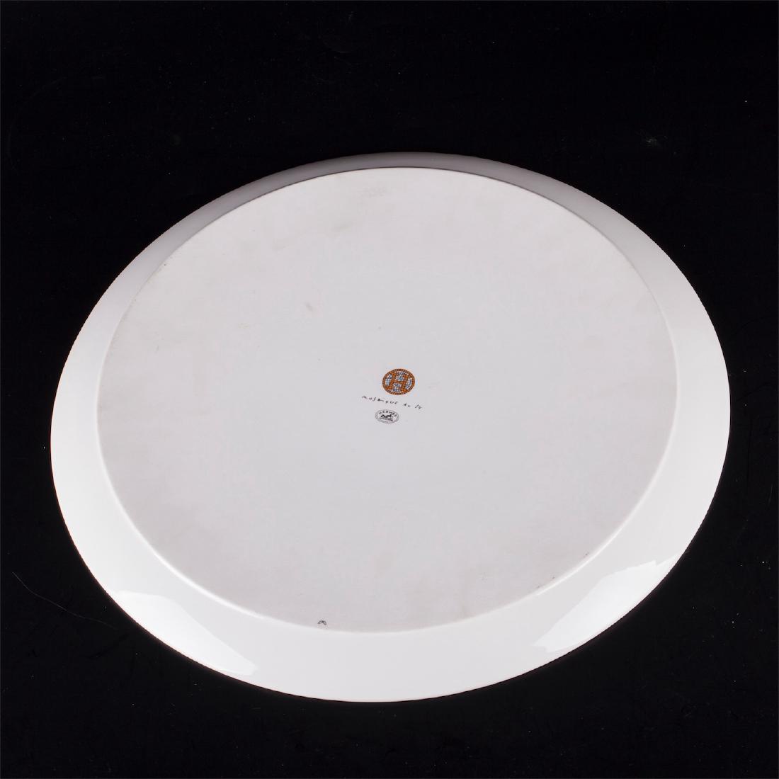 Hermes tart platter "Mosaïque au 24 gold" — image 5