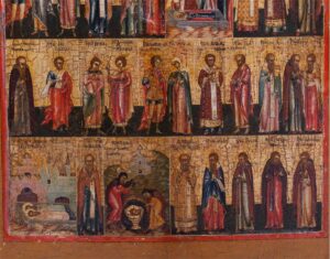 Russian icon of February Menaion — image 3