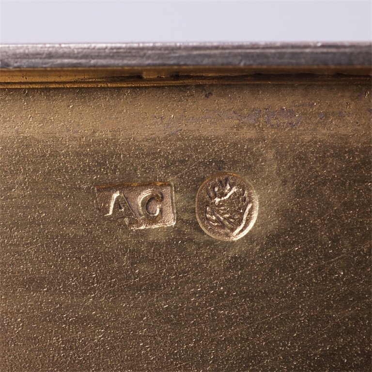 Russian style silver-gilt cigar box "Ivan Tsarevitch" — image 5