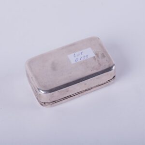 Silver box with gold coin. — image 4