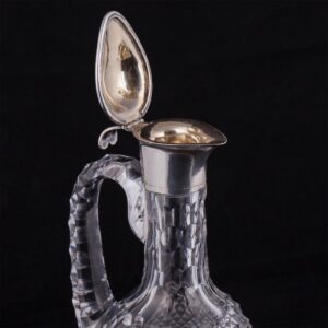 A. Lubavin silver and cut-glass carafe — image 3