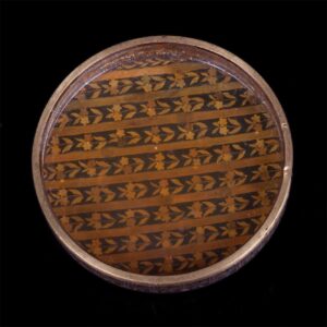 Antique Gold 18k-0.750 tortoise shell jewelry box — image 4