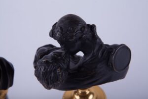 Pair bronze figures "lovers". — image 5