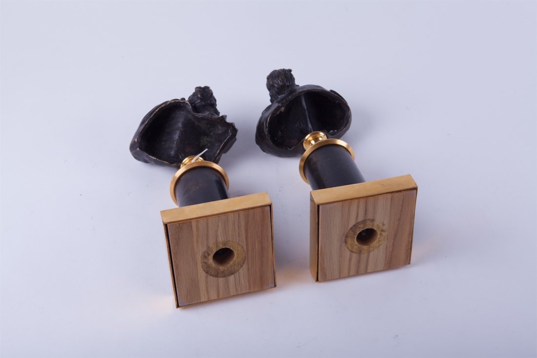 Pair bronze figures "lovers". — image 6