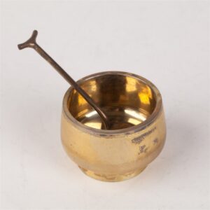 Unusual salt cellars set. A.Lubavin manufactory. — image 4