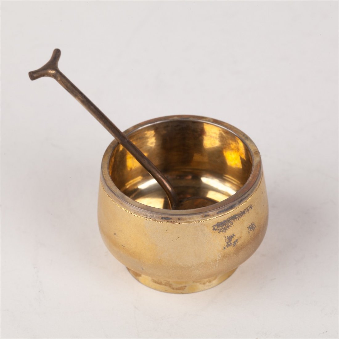 Unusual salt cellars set. A.Lubavin manufactory. — image 4