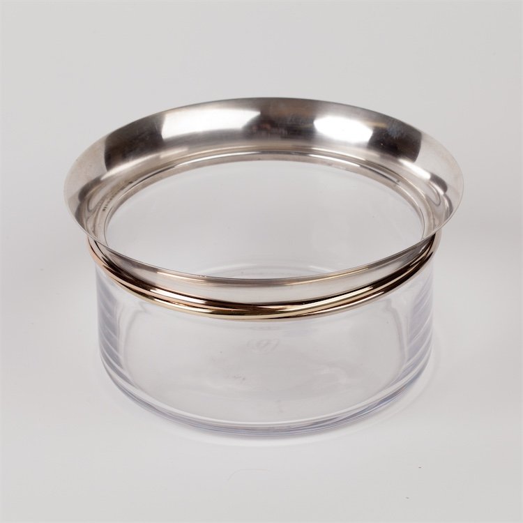 Bowl with silver ring.Cartier — image 1
