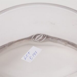 Bowl with silver ring.Cartier — image 3