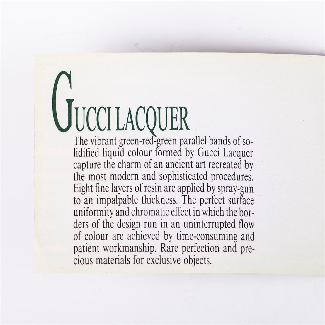 Gucci table stands with clocks and lighter — image 2