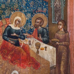Russian icon of Mother of God Nativity — image 3