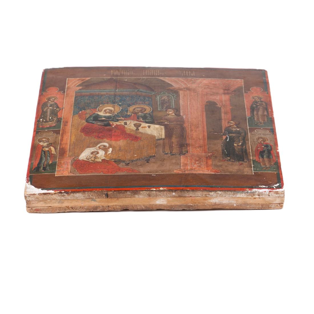 Russian icon of Mother of God Nativity — image 6