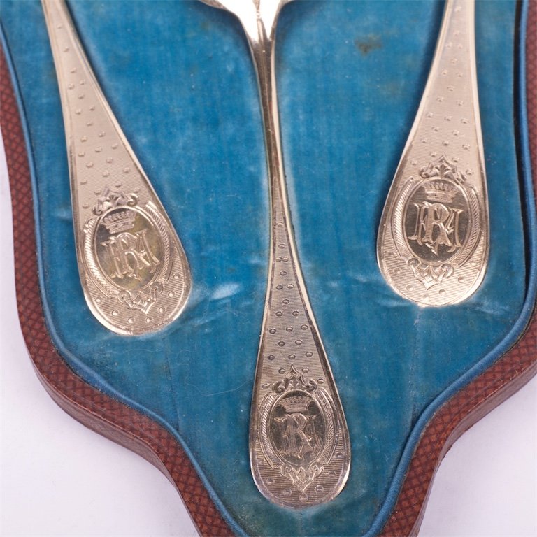 Silver set of 4 pieces. — image 4