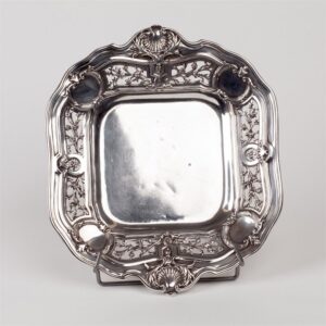 French silver tray. — image 1