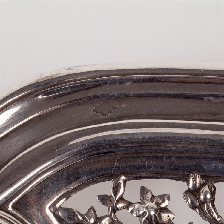 French silver tray. — image 3