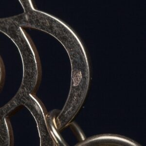 Gold Chanel Timeless Camellia hoop earrings — image 2