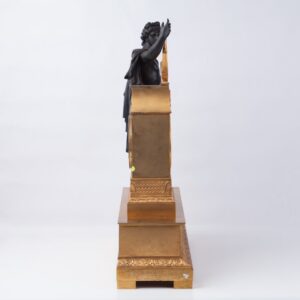 Mantel clock "Thomire". Bronze, gilded. — image 4