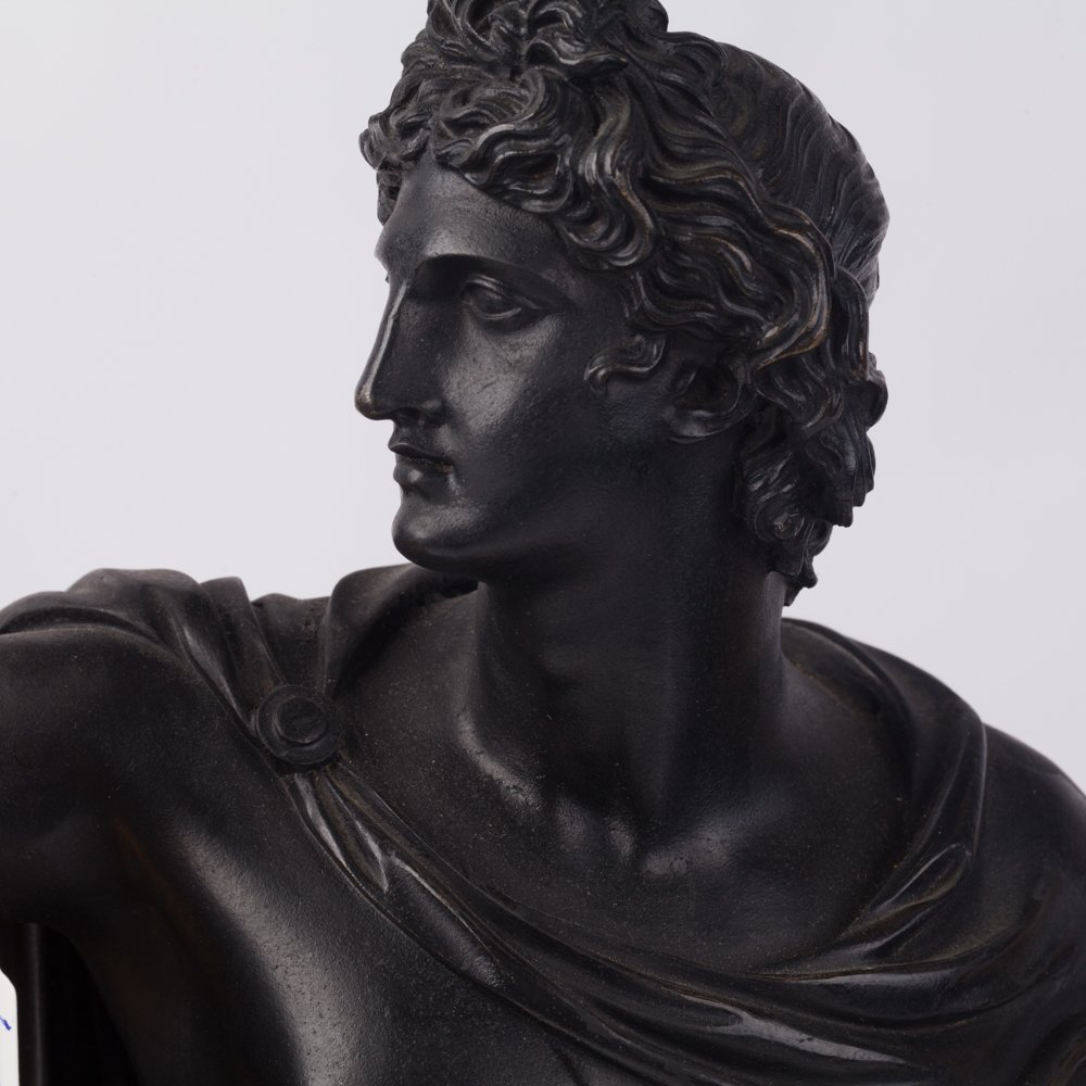 Mantel clock "Thomire". Bronze, gilded. — image 8