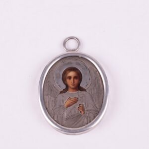 Travel Russian icon of Guardian Angel. Workshop of — image 3