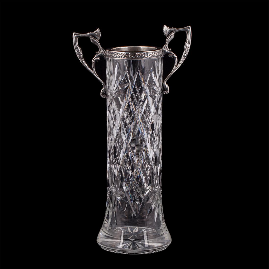 13th Jewelry Artel cast silver vase — image 1