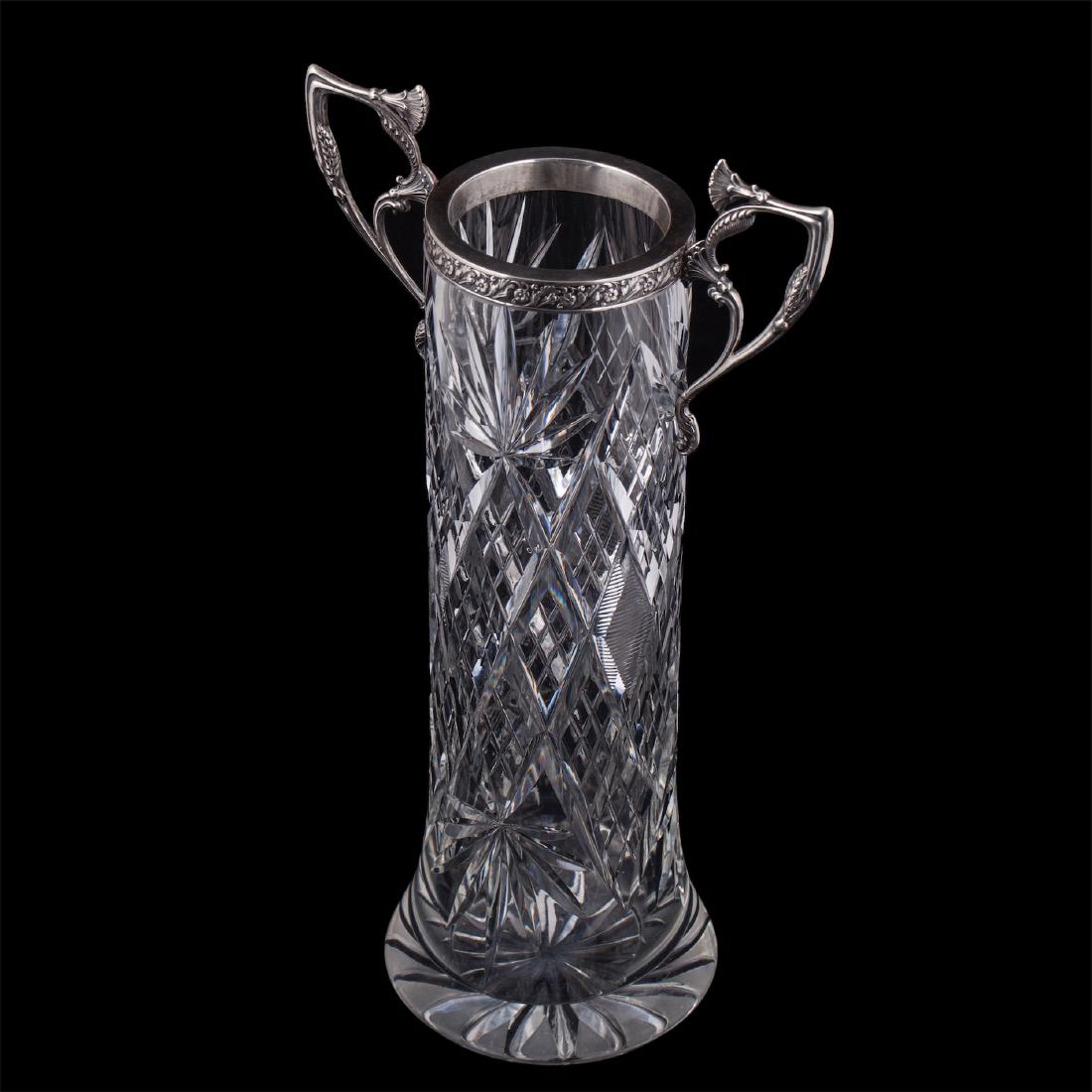 13th Jewelry Artel cast silver vase — image 4