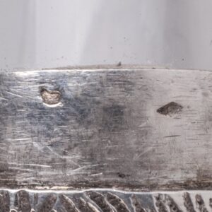 Beautiful "Cats" French silver table set for salt and — image 6