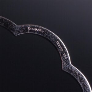 Chanel Hoop White Gold Profil de Camelia XL Jumbo — image 2
