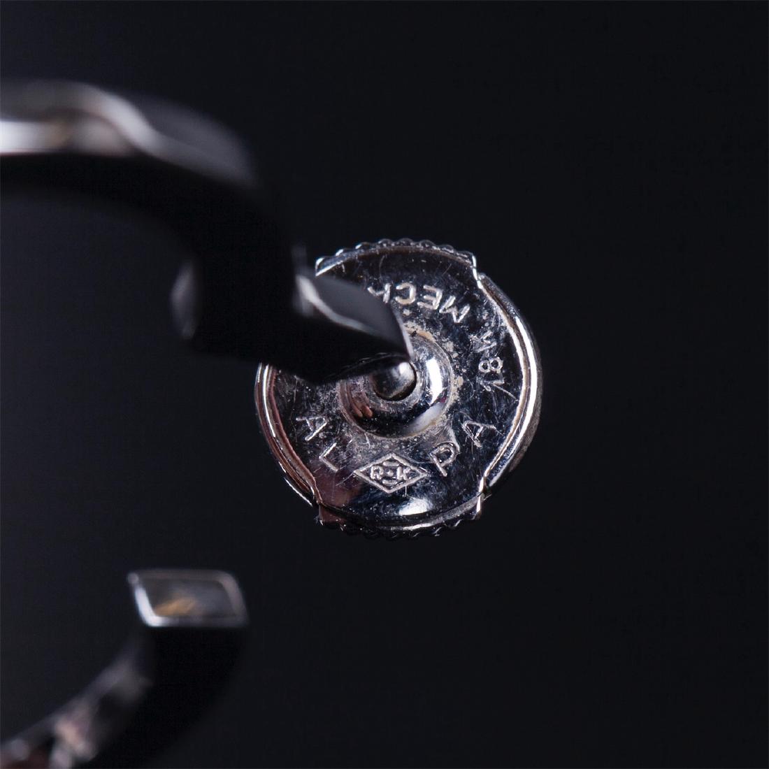 Chanel Hoop White Gold Profil de Camelia XL Jumbo — image 3