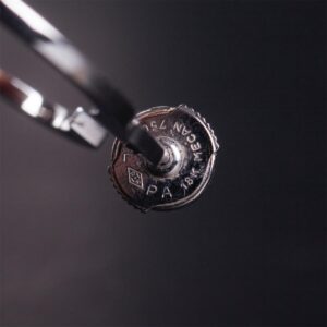 Chanel Hoop White Gold Profil de Camelia XL Jumbo — image 4