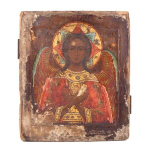 Russian icon of Guardian Angel "Good silence" — image 1