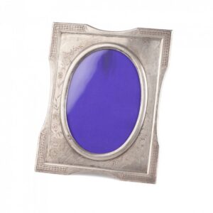 Silver photo frame. D.Nikolaev manufactory. Moscow. — image 1